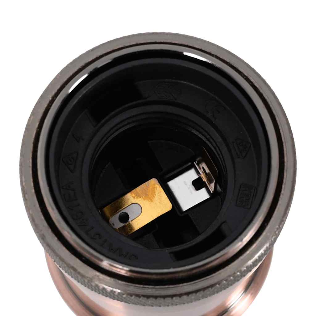 Portalampade 2 pz Rosso Bronzo E27 4106539