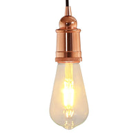 Portalampada 2 pz Oro Rosa E27 4106541