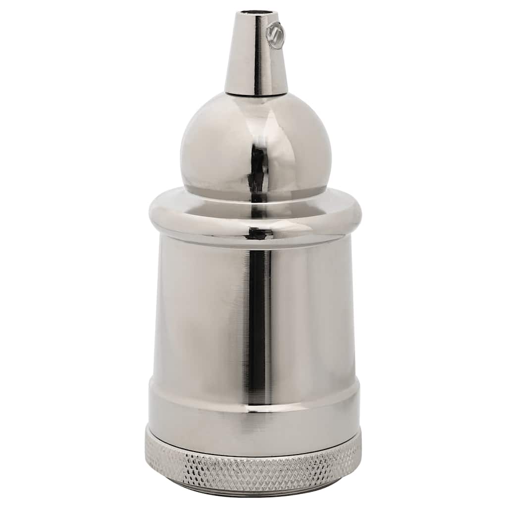 Portalampade 2 pz Nichel Satinato E27 4106542