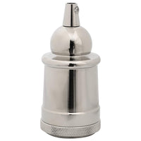 Portalampade 2 pz Nichel Satinato E27 4106542