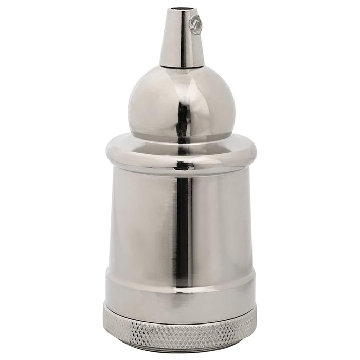 Portalampade 2 pz Nichel Satinato E27 4106542