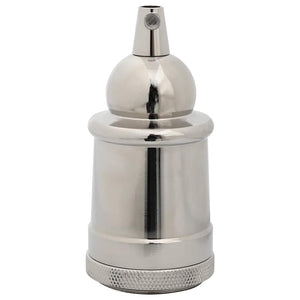 Portalampade 2 pz Nichel Satinato E27 4106542