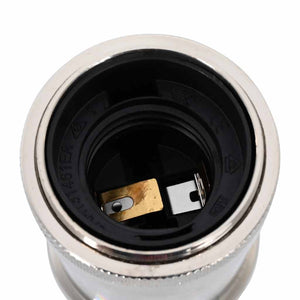 Portalampade 2 pz Nichel Satinato E27 4106542