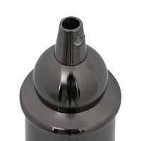 Portalampade 2 pz Nero Lucido E27