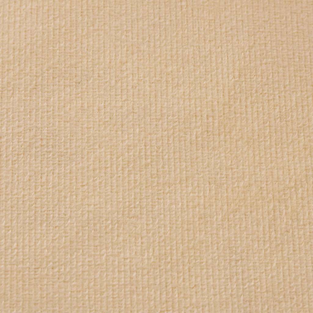 vidaXL Divano per Bambini Crema in Morbido Peluche