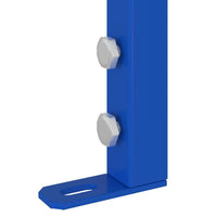 Supporto da parete per bagno Blu 50 x 17.5 x 136 cm Acciaio 4106572