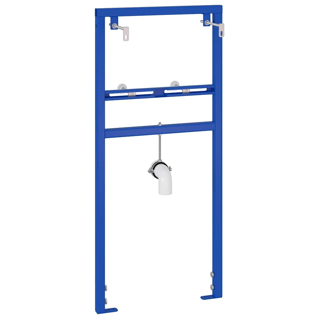 Supporto da parete per bagno Blu 50 x 17.5 x 136 cm Acciaio 4106572