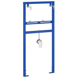 Supporto da parete per bagno Blu 50 x 17.5 x 136 cm Acciaio 4106572