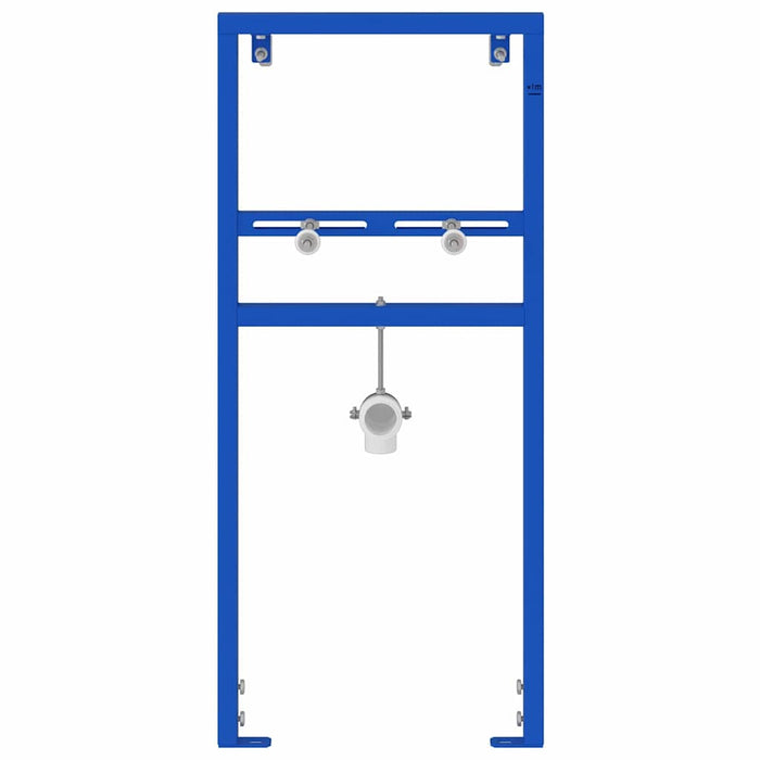 Supporto da parete per bagno Blu 50 x 17.5 x 136 cm Acciaio 4106572