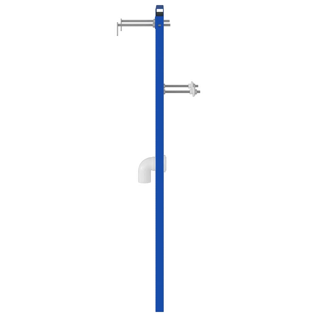 Supporto da parete per bagno Blu 50 x 17.5 x 136 cm Acciaio 4106572