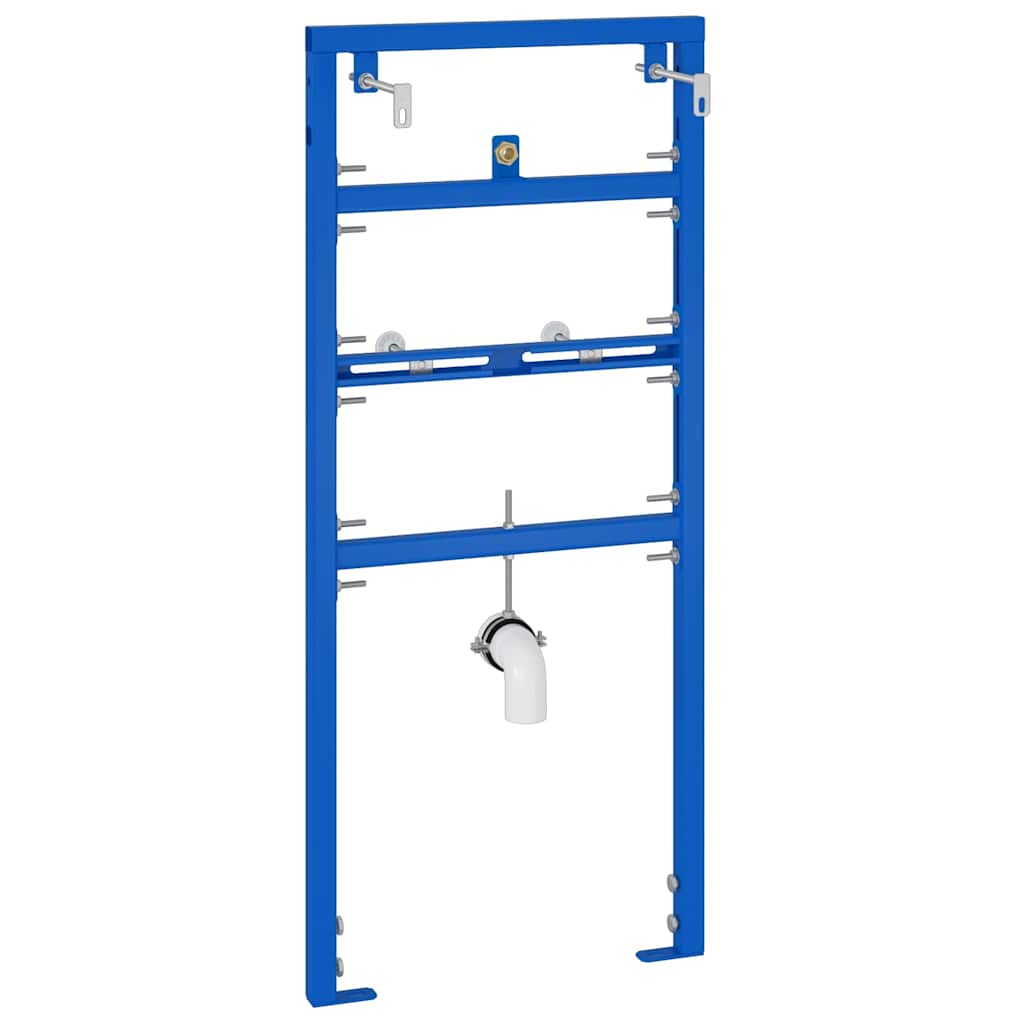 Supporto da parete per bagno Blu 50 x 17.5 x 136 cm Acciaio 4106574