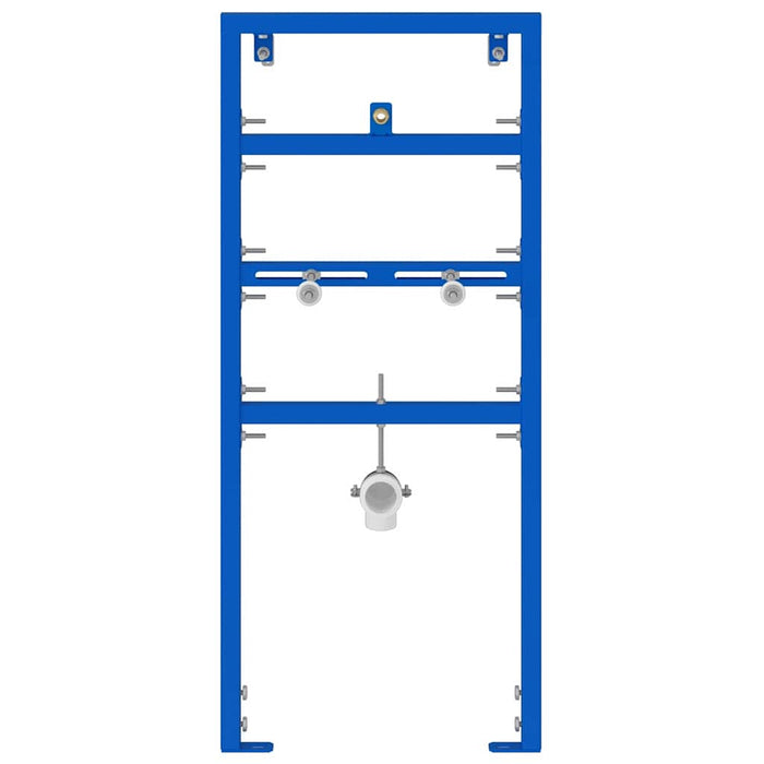 Supporto da parete per bagno Blu 50 x 17.5 x 136 cm Acciaio 4106574