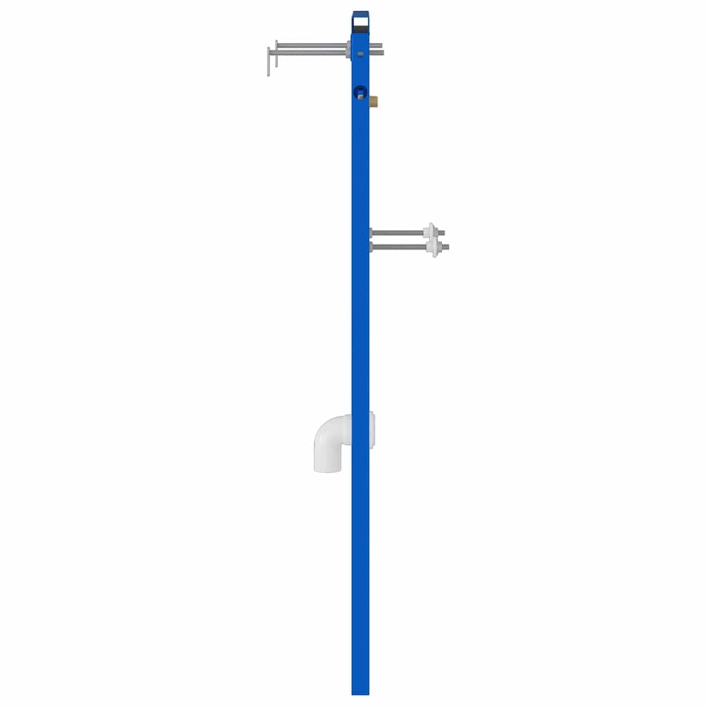 Supporto da parete per bagno Blu 50 x 17.5 x 136 cm Acciaio 4106574