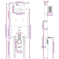 Telaio di Montaggio Bianco Acciaio 4106575