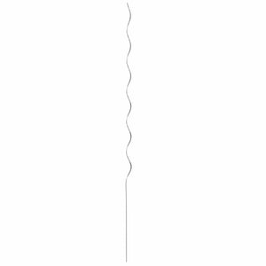 Sostegni a spirale per piante 50 pcs Argento 150 cm 4107049