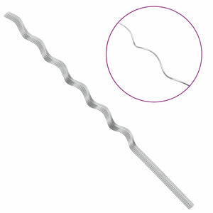 Sostegni a spirale per piante 20 pcs Argento 150 cm 4107050
