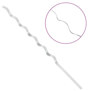 Sostegni a spirale per piante 5 pcs Argento 150 cm 4107051