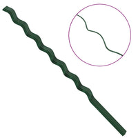 Sostegni a spirale per piante 50 pcs Verde 170 cm 4107052