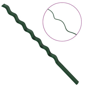Sostegni a spirale per piante 50 pcs Verde 170 cm 4107052