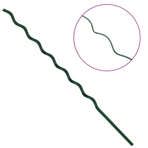 Sostegni a spirale per piante 5 pcs Verde 170 cm 4107054