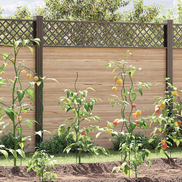 Sostegni a spirale per piante 50 pcs Verde 110 cm 4107055