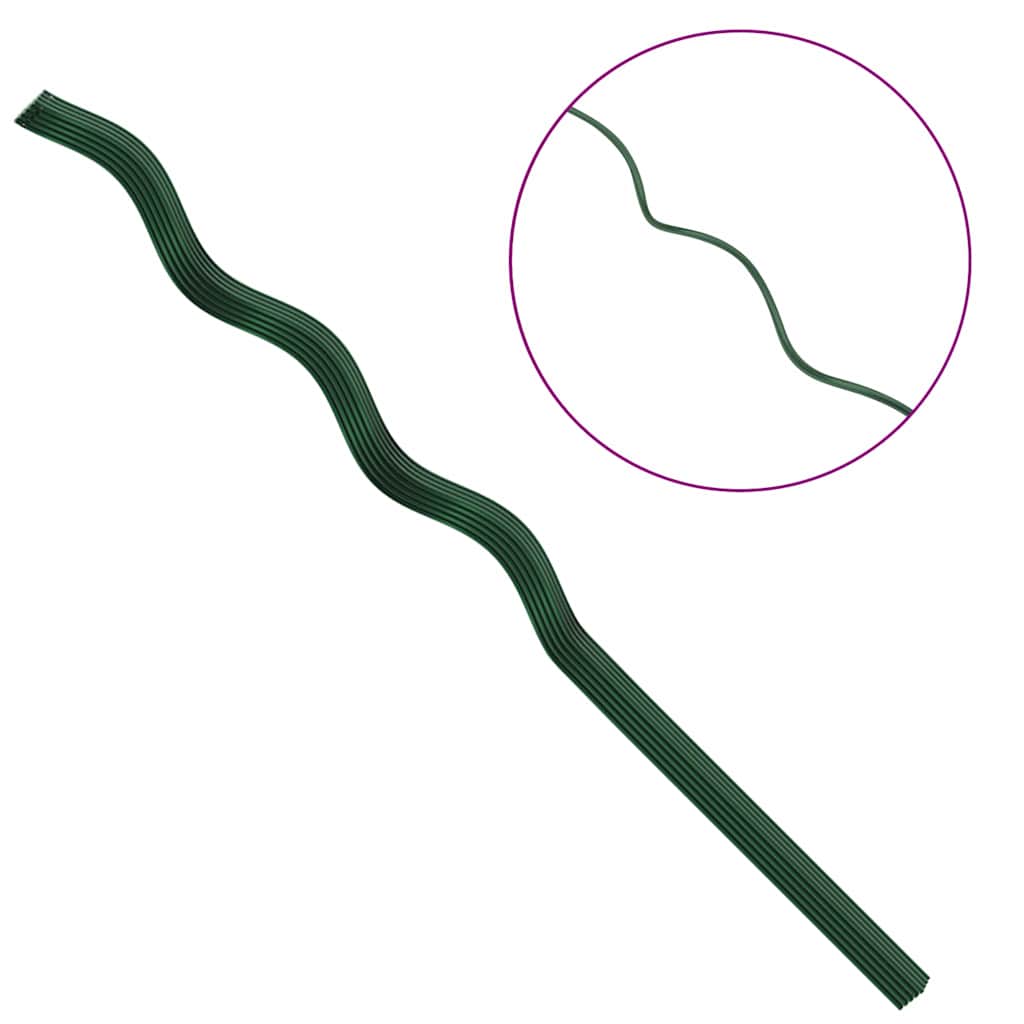 Sostegni a spirale per piante 20 pcs Verde 110 cm 4107056