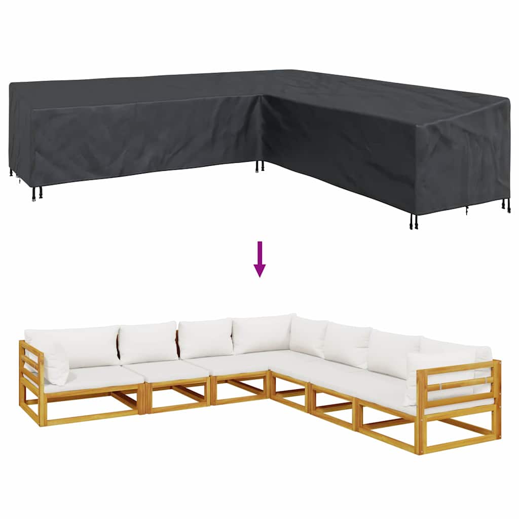 vidaXL Copertura per mobili da esterno 300 x 300 x 80 cm