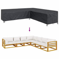 vidaXL Copertura per mobili da esterno 325 x 325 x 80 cm