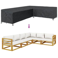 vidaXL Copertura per mobili da esterno 330 x 255 x 80 cm