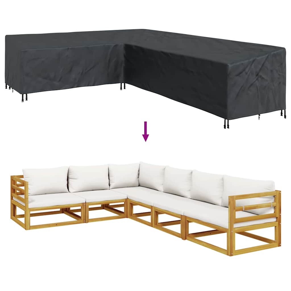 Copertura per mobili da esterno 330 x 255 x 80 cm 4105697