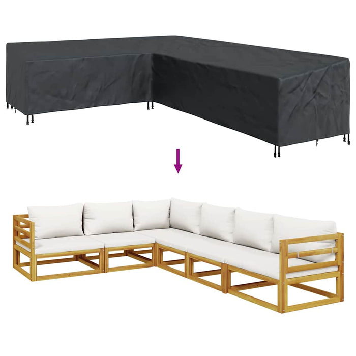 Copertura per mobili da esterno 330 x 255 x 80 cm 4105697