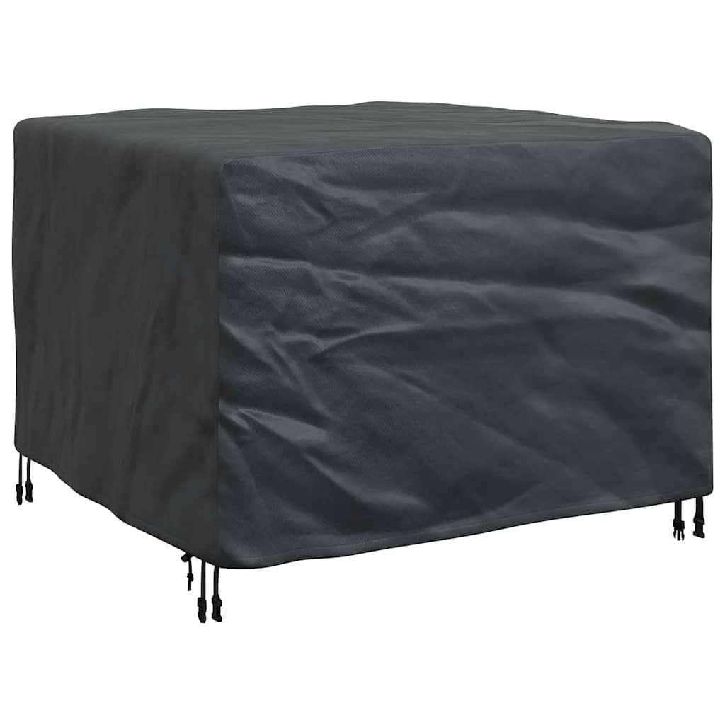 vidaXL Copertura per mobili da esterno Nero 113 x 113 x 73 cm 210D