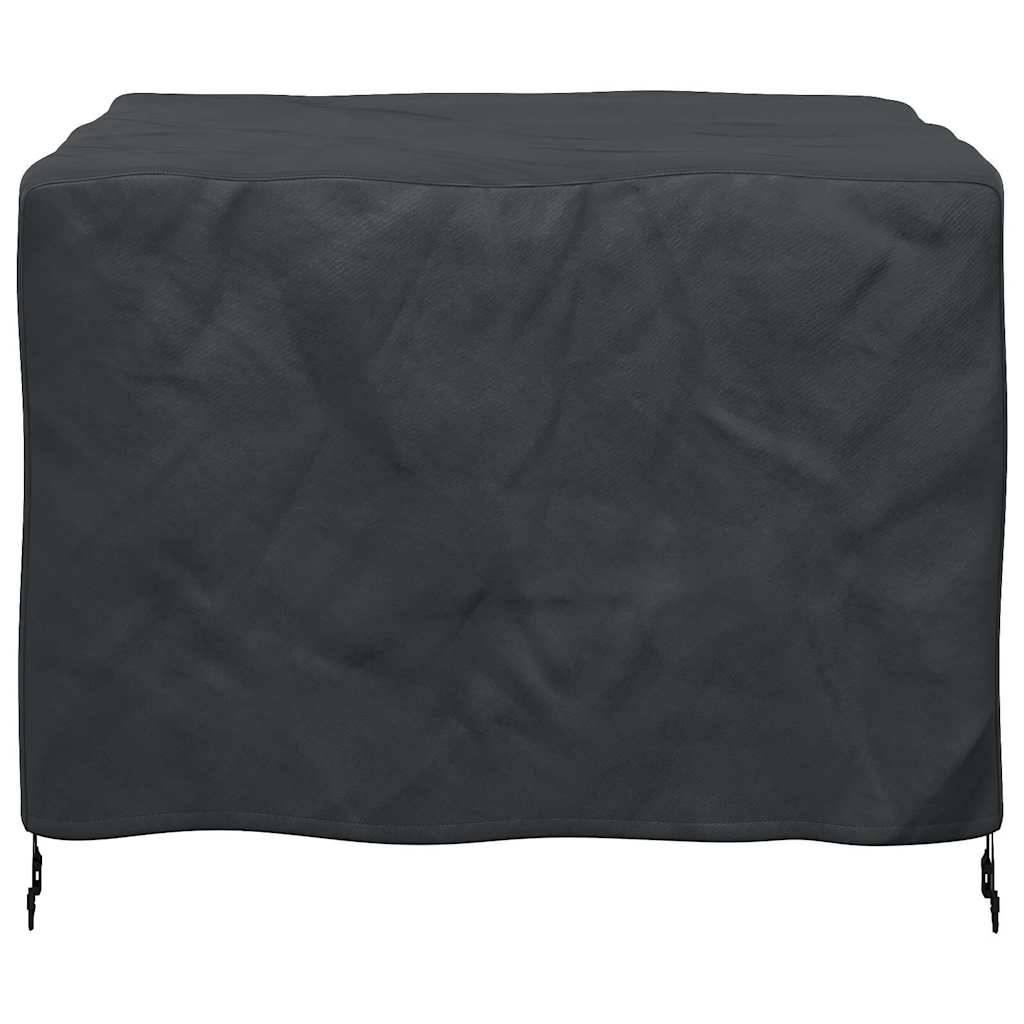 vidaXL Copertura per mobili da esterno Nero 113 x 113 x 73 cm 210D