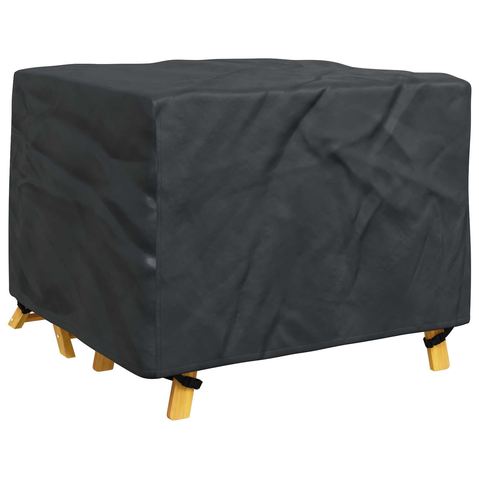 Copertura per mobili da esterno Nero 113 x 113 x 73 cm 600D 4105710