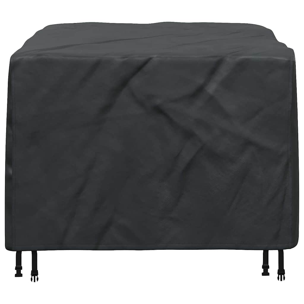 vidaXL Copertura per mobili da esterno Nero 113 x 113 x 73 cm 600D