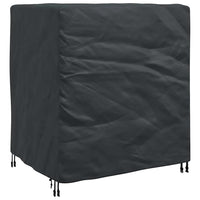 vidaXL Copertura per mobili da esterno Nero 116 x 100 x 120 cm 210D