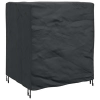 vidaXL Copertura per mobili da esterno Nero 116 x 100 x 120 cm 210D