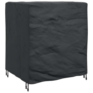 vidaXL Copertura per mobili da esterno Nero 116 x 100 x 120 cm 210D