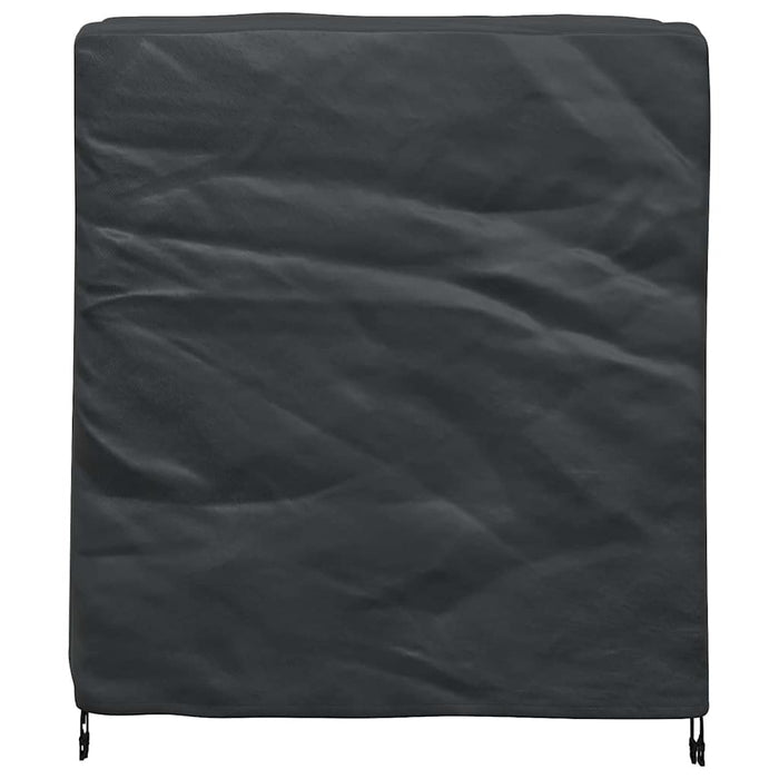 vidaXL Copertura per mobili da esterno Nero 116 x 100 x 120 cm 210D