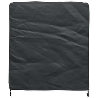 vidaXL Copertura per mobili da esterno Nero 116 x 100 x 120 cm 420D