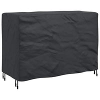 vidaXL Copertura per mobili da esterno Nero 130 x 80 x 70 cm 210D