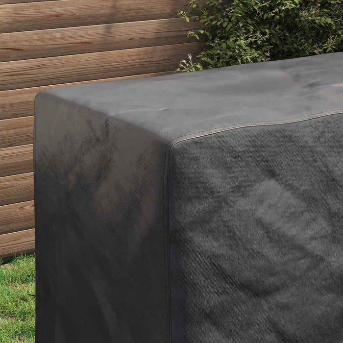 Copertura per mobili da esterno Nero 130 x 80 x 70 cm 420D 4105721