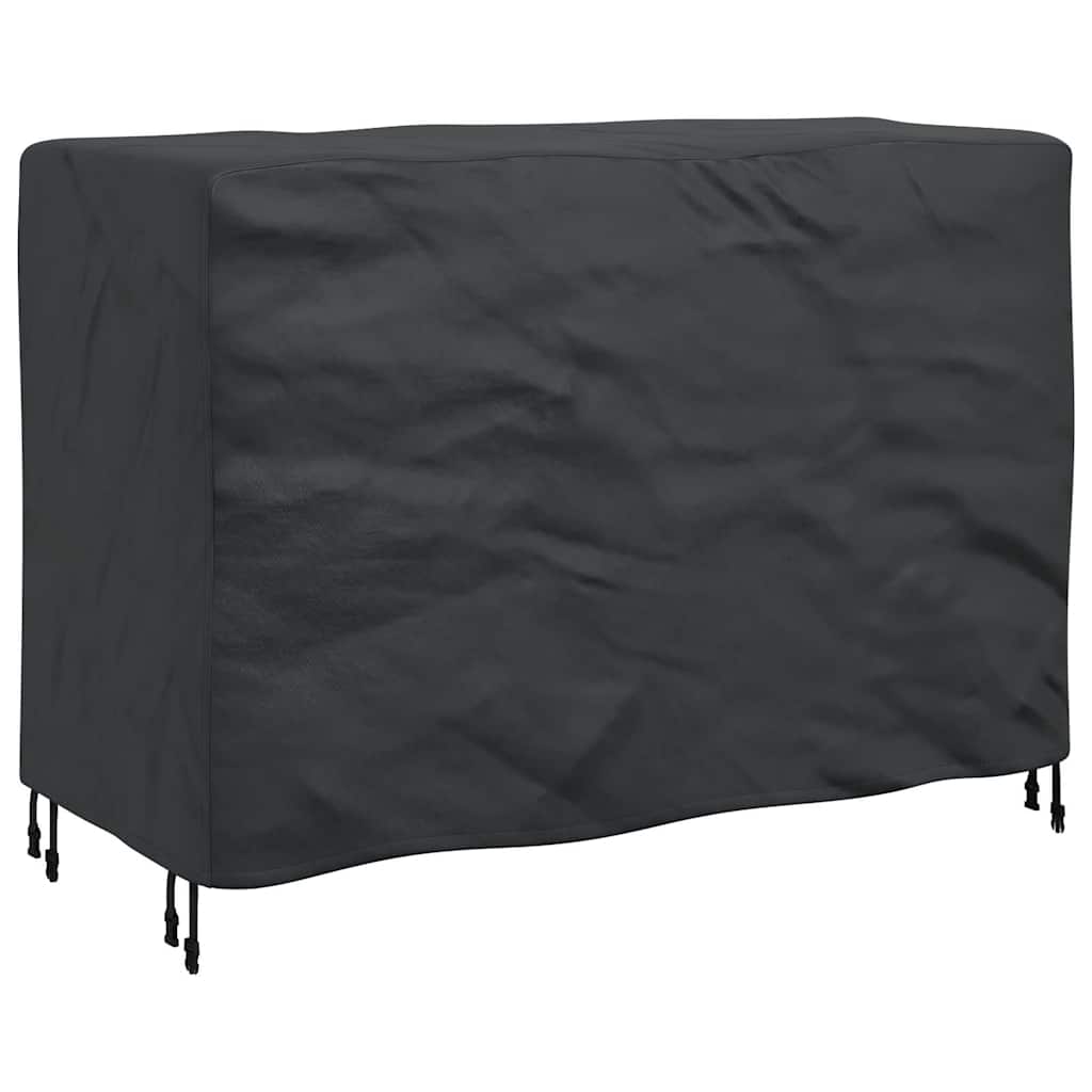 vidaXL Copertura per mobili da esterno Nero 130 x 80 x 70 cm 420D