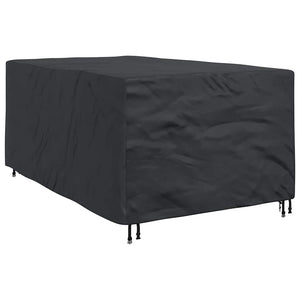 vidaXL Copertura per mobili da esterno Nero 143 x 225 x 90 cm 420D