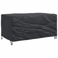vidaXL Copertura per mobili da esterno Nero 150 x 90 x 75 cm 210D
