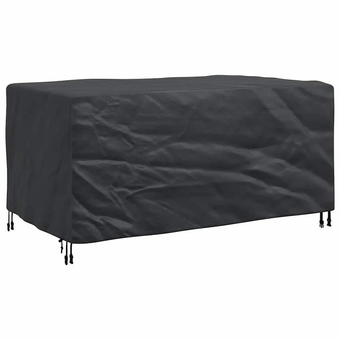 vidaXL Copertura per mobili da esterno Nero 150 x 90 x 75 cm 210D