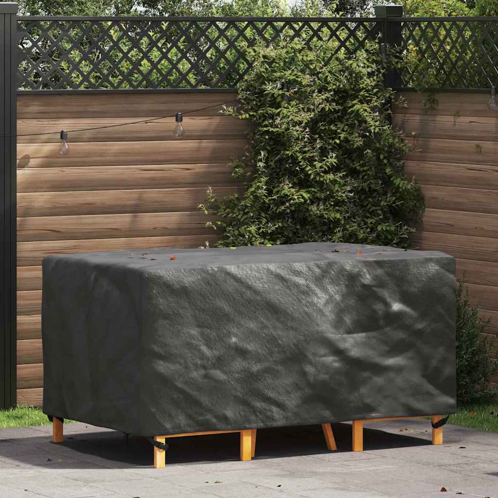 vidaXL Copertura per mobili da esterno Nero 150 x 90 x 75 cm 420D