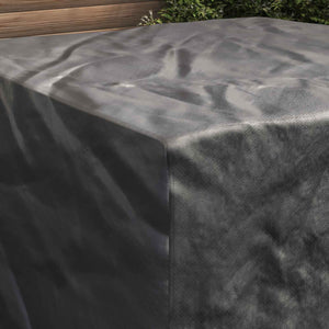 Copertura per mobili da esterno Nero 150 x 150 x 75 cm 210D 4105735