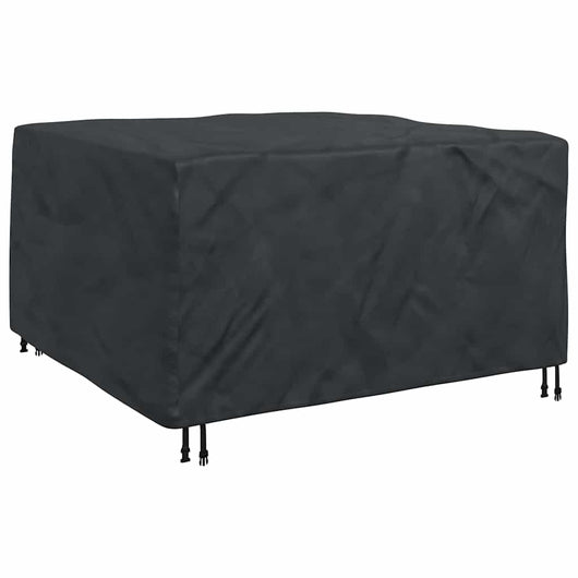 vidaXL Copertura per mobili da esterno Nero 150 x 150 x 75 cm 210D
