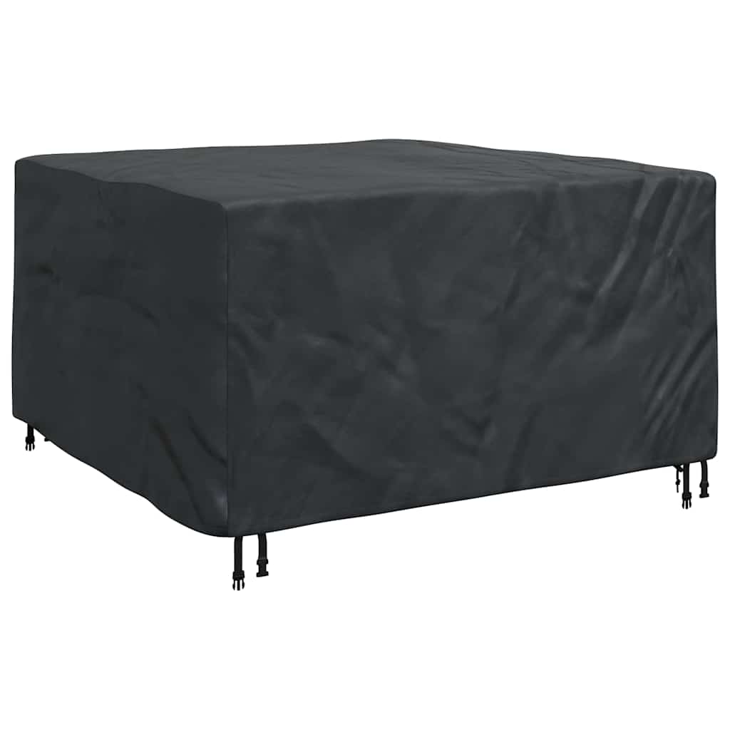vidaXL Copertura per mobili da esterno Nero 150 x 150 x 75 cm 210D